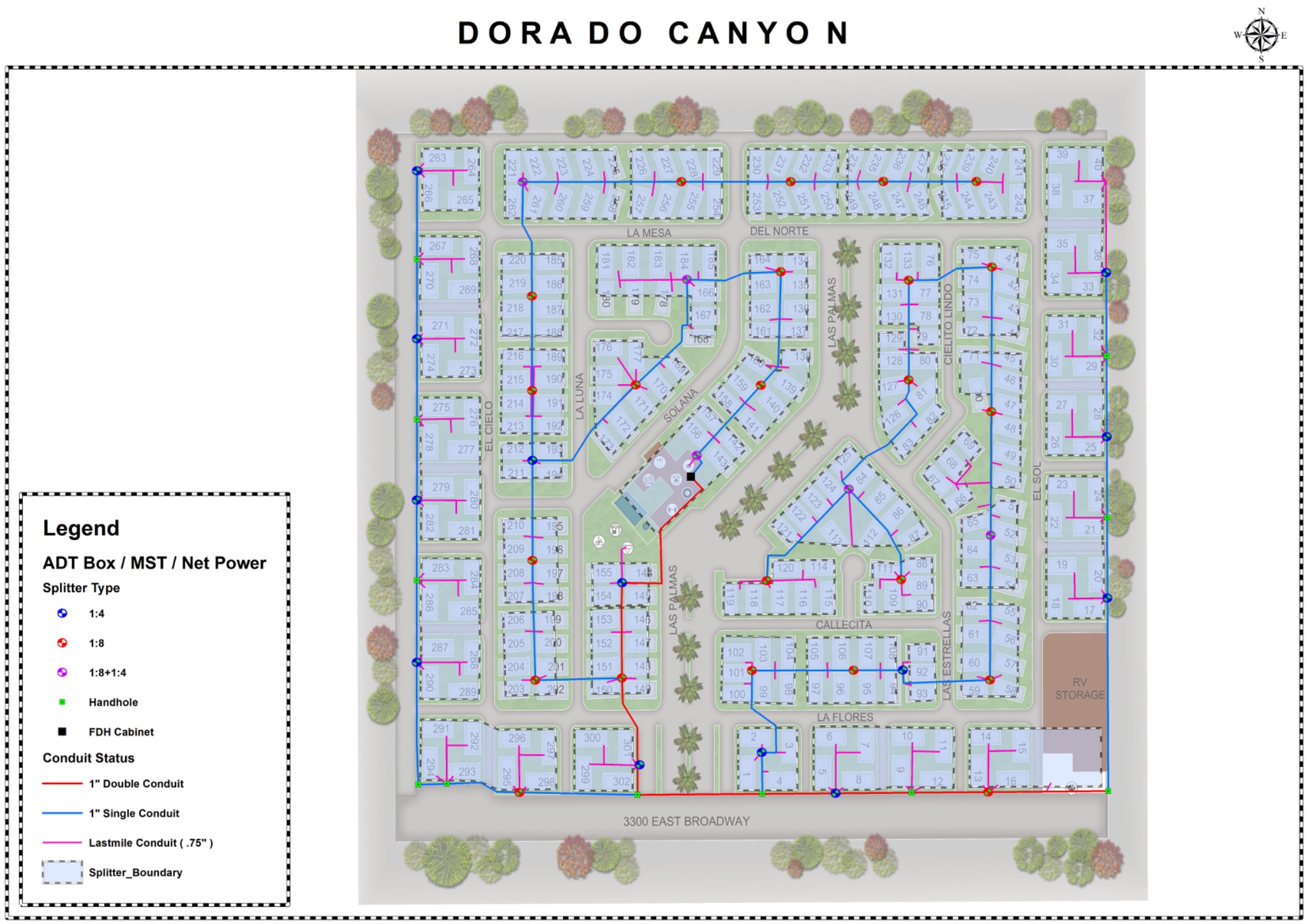 Dorado Canyon phase map